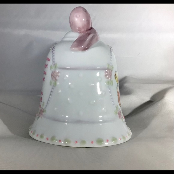PRECIOUS MOMENTS 1997 Christmas bell perfect - Picture 4 of 16